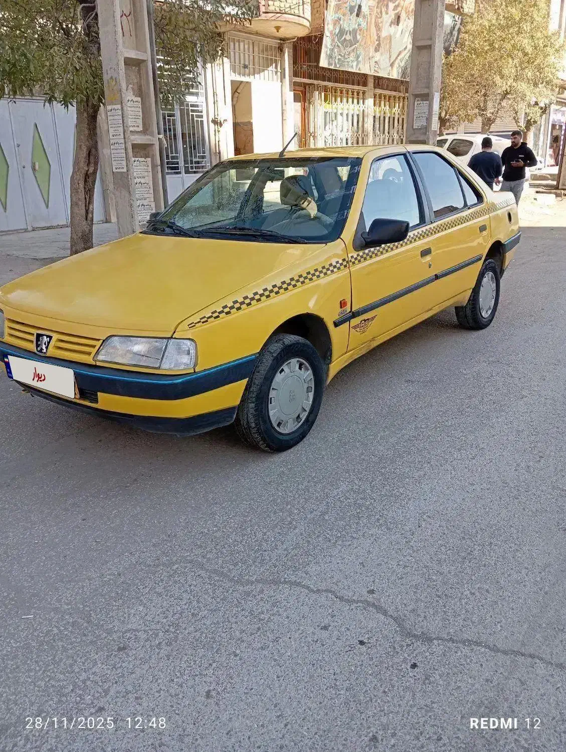 تاکسی مدل 95 دوگانه کارخانه فنی آس|خودرو سواری و وانت|کرمانشاه, |دیوار