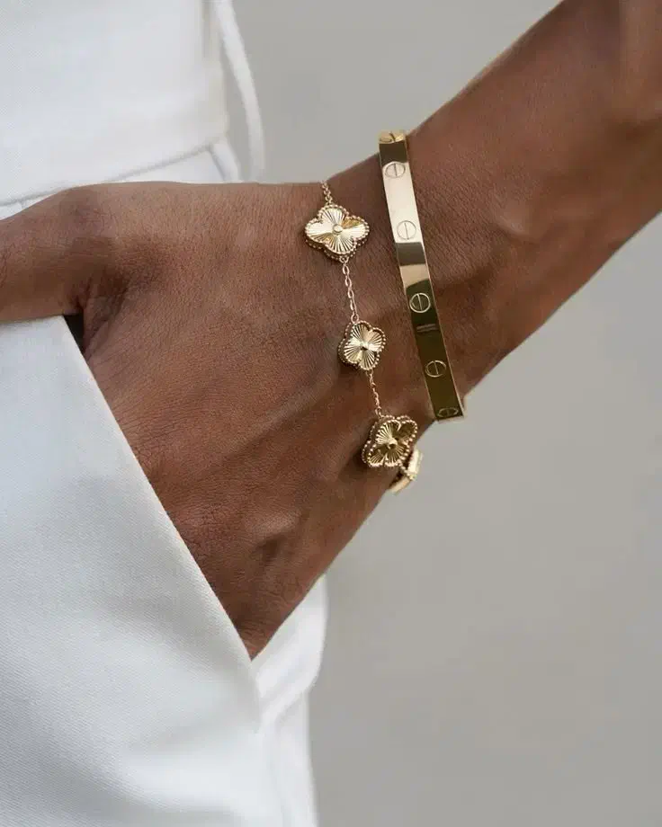 ست دستبندطلایی لاکچری،ونکلیف و کارتیر،ارسال رایگان|بدلیجات|تهران, صادقیه|دیوار