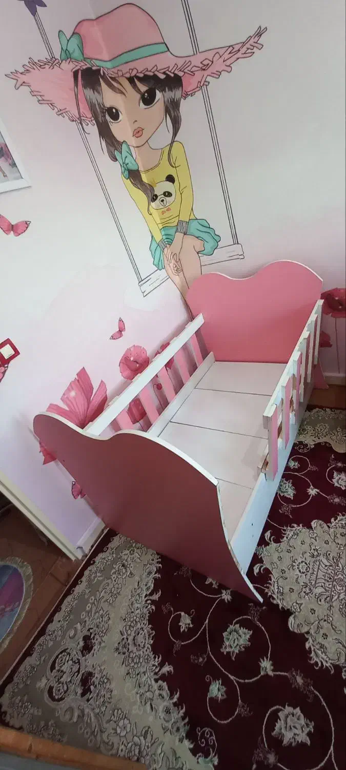 تخت کودک|تخت و سرویس خواب|شاهین دژ, |دیوار