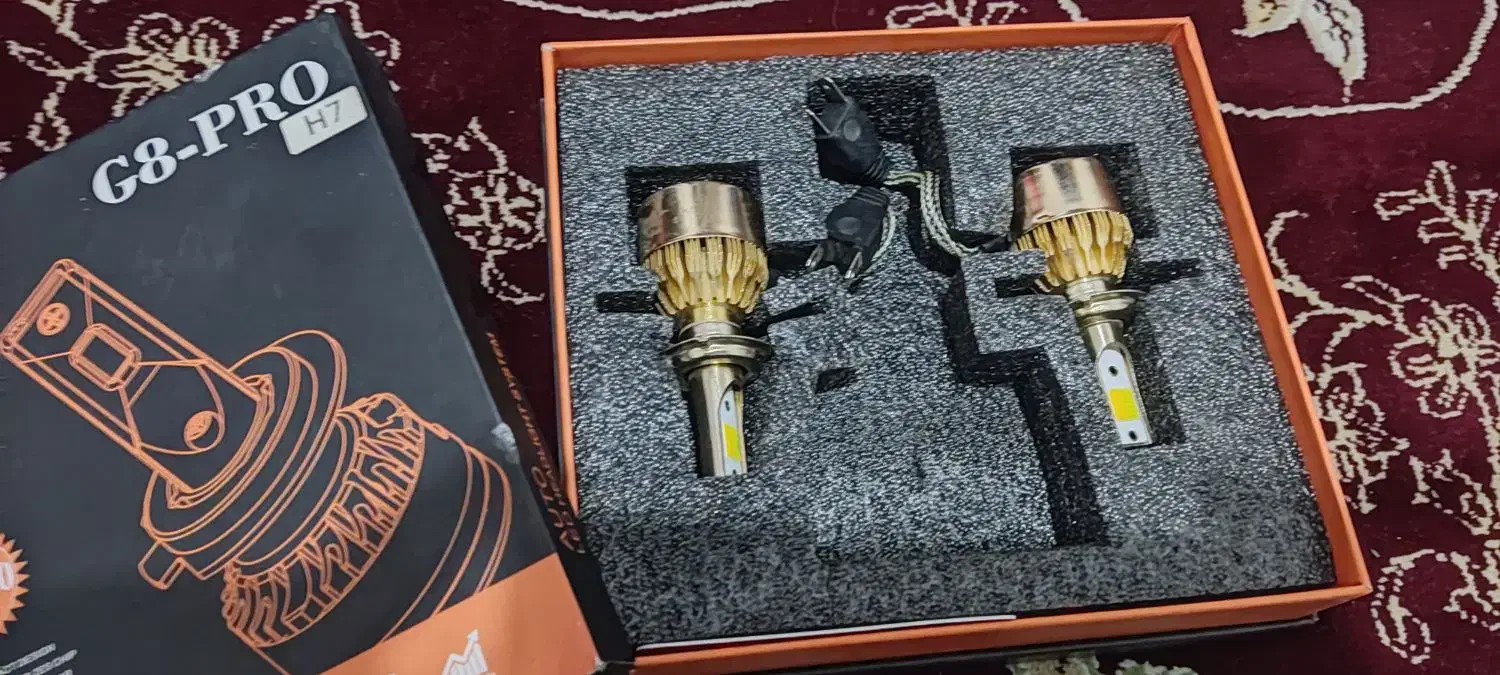 لامپ 12ولت چراغ H7 و لامپی که با موبایل کار میکنه|لامپ و چراغ|فولادشهر, مسکن مهر فولادشهر|دیوار