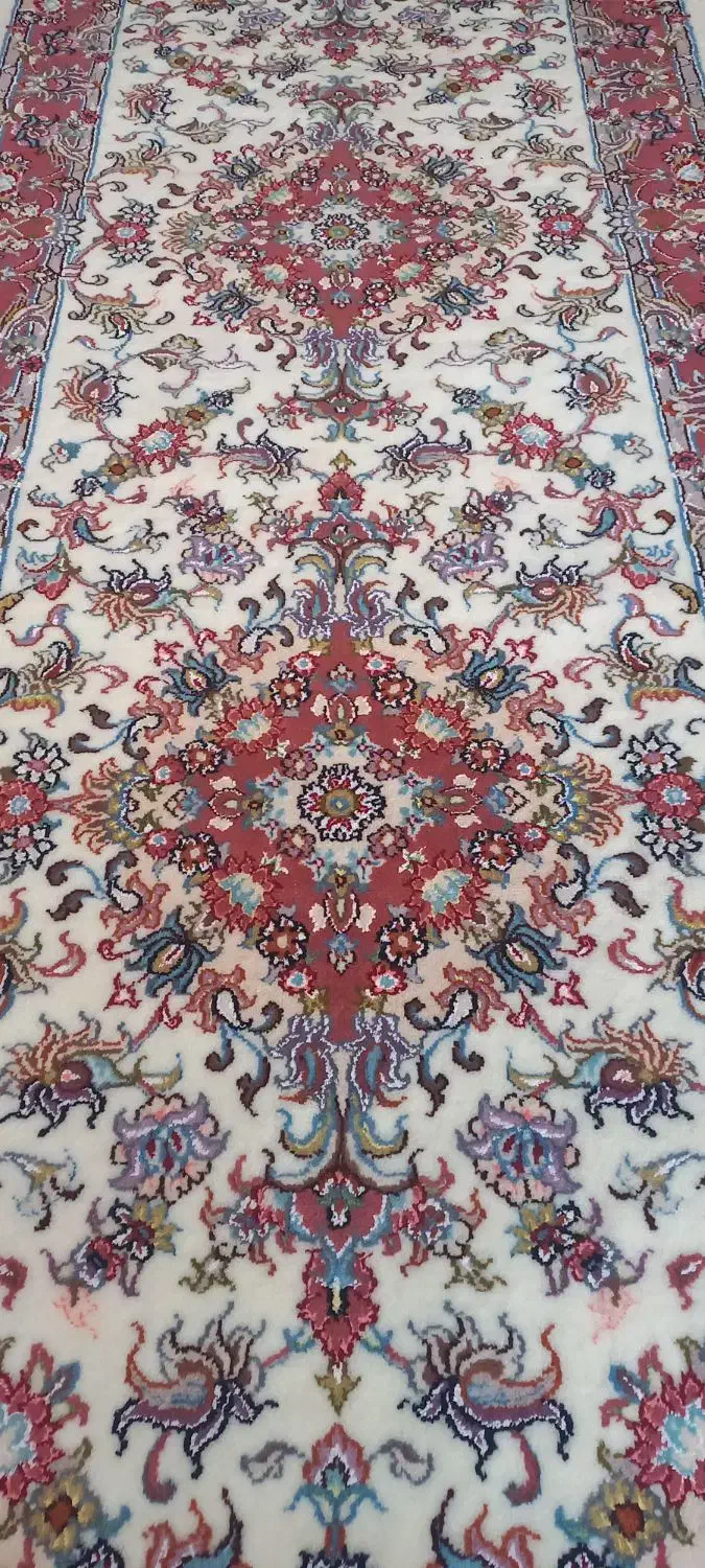 کناره دستبافت رج ۴۰ طرح خطیبی (۱×۳)|فرش|تبریز, |دیوار