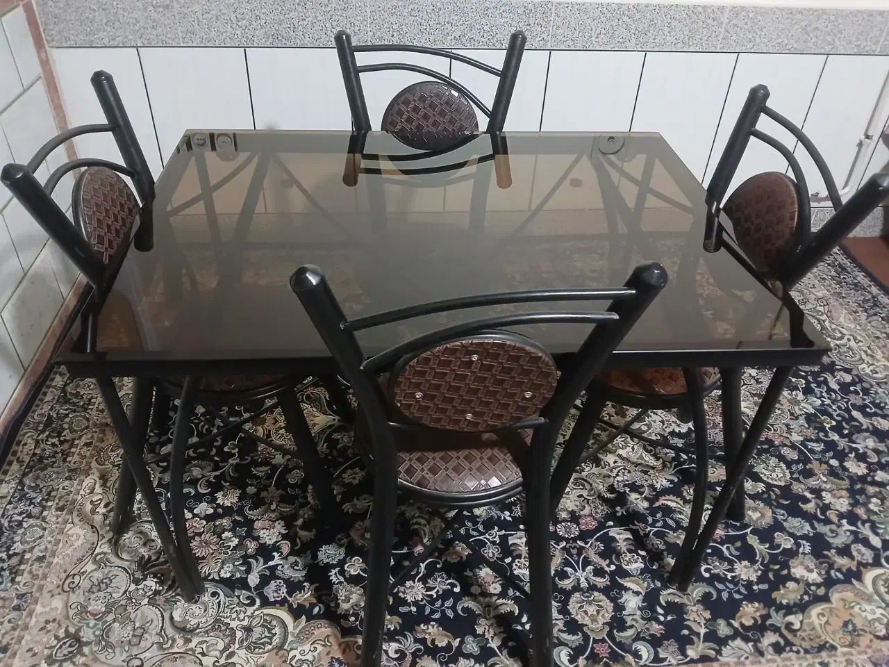 شیرنی خوری برنز سنگین وزن  کمک مادر میز غذا خوردی|میز و صندلی غذاخوری|میاندوآب, |دیوار