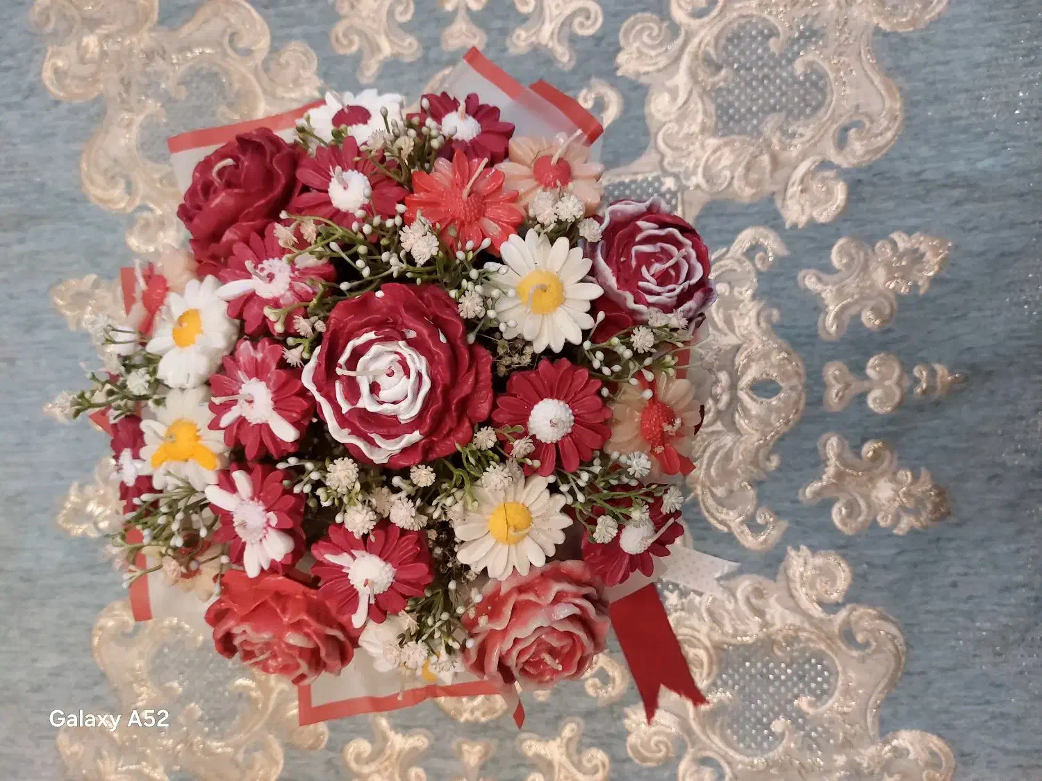 باکس گل شمع|گل مصنوعی|دماوند, گیلاوند|دیوار