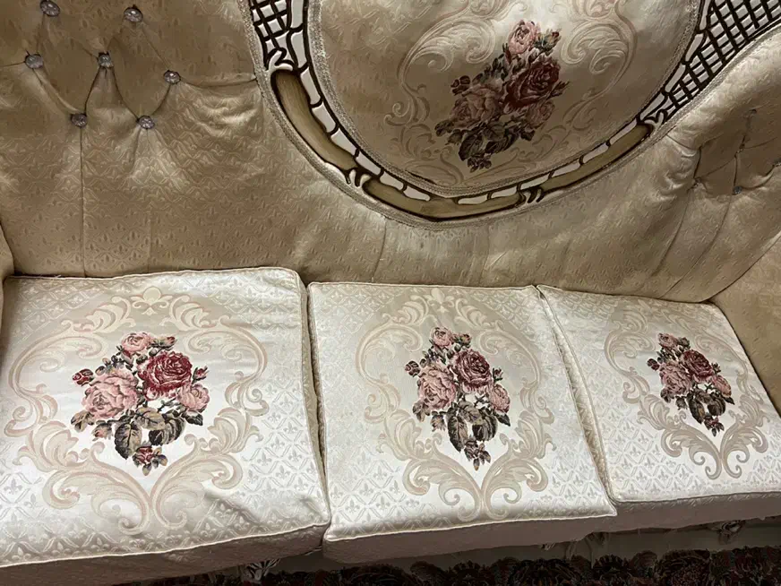 مبلمان ۹ نفره|مبلمان خانگی و میز عسلی|یزد, |دیوار