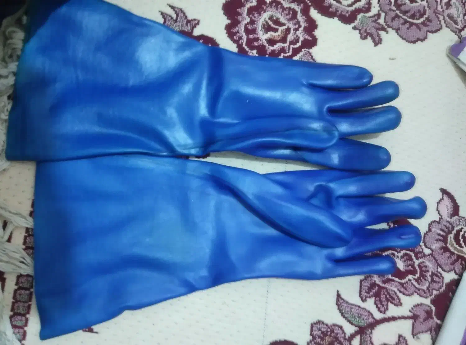 دستکش ضد اسید ساق بلند|ابزارآلات|گناباد, |دیوار