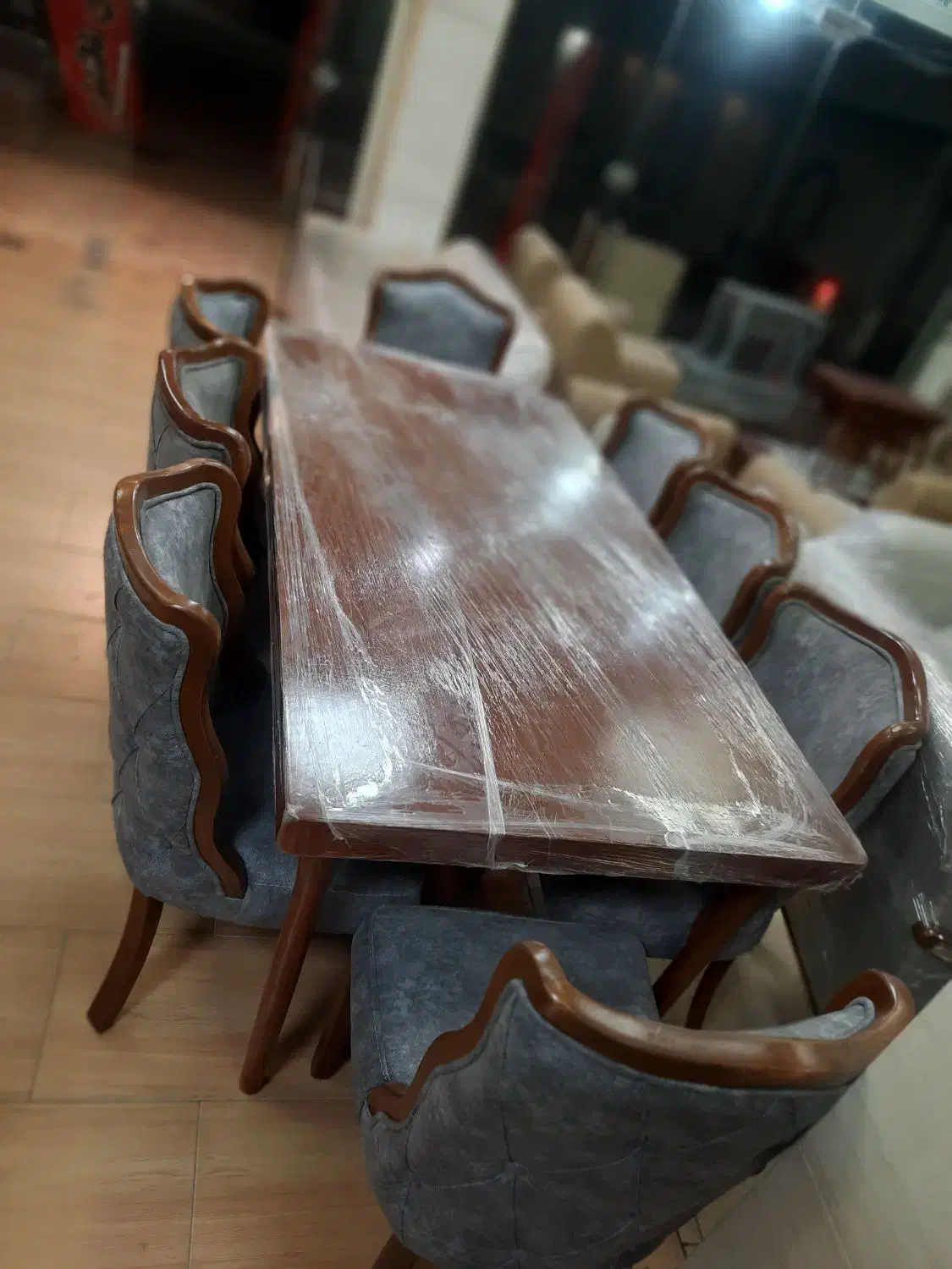 میز نهارخوری ۸ نفره مدل فلامینگو|میز و صندلی غذاخوری|رشت, گلزاران|دیوار