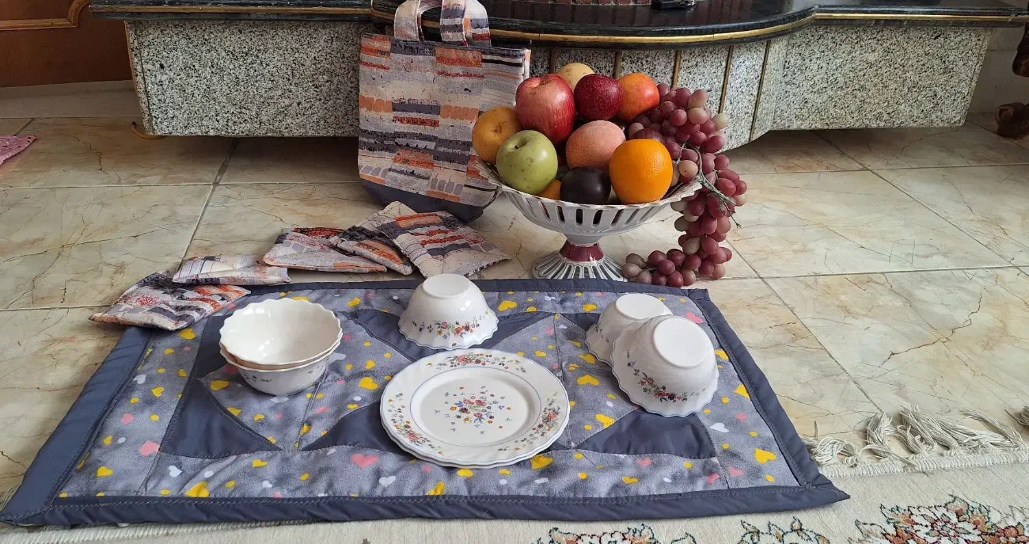 سفارش و دوخت  سرویس اشپزخانه|سفره، حوله، دستمال آشپزخانه|کنگاور, |دیوار