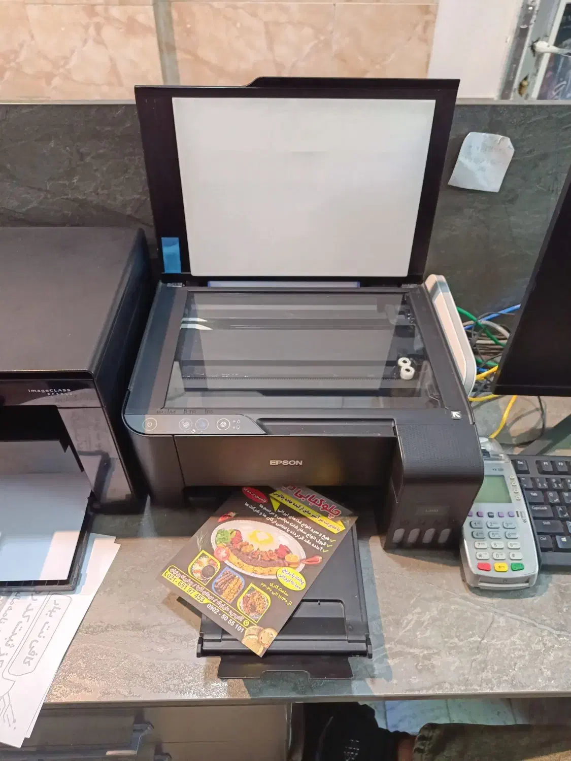 پرینتر رنگی ۳ کاره اپسون|پرینتر، اسکنر، کپی، فکس|ملارد, |دیوار