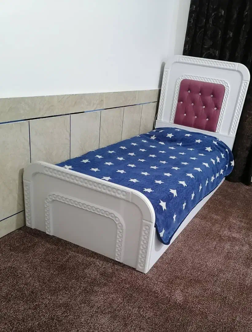 تخت خواب تک نفره دوعدد|تخت و سرویس خواب|شوش, |دیوار