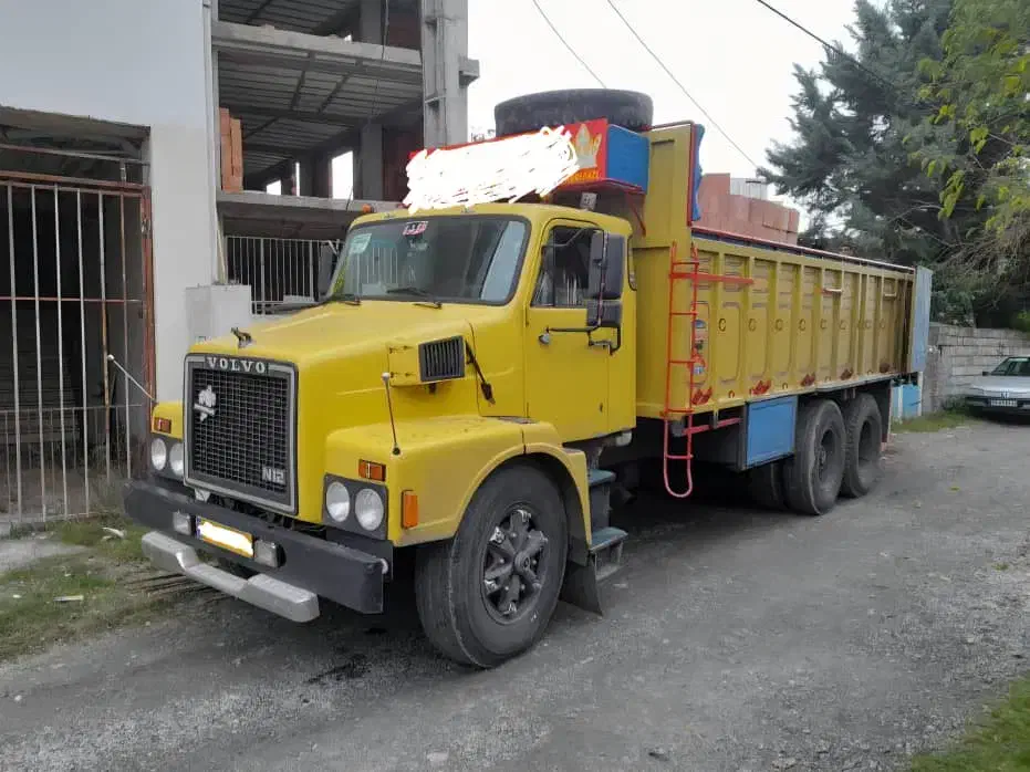 ولوو ان۱۲ باری کمپرس|خودرو سنگین|چالوس, |دیوار