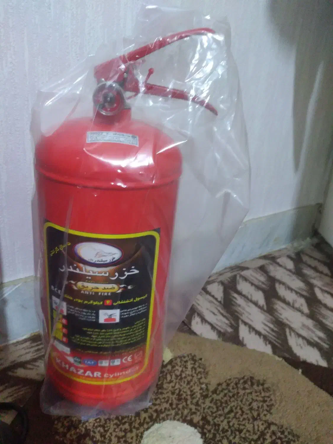 کپسول آتشنشانی ۴کیلویی|ابزارآلات|بابل, |دیوار