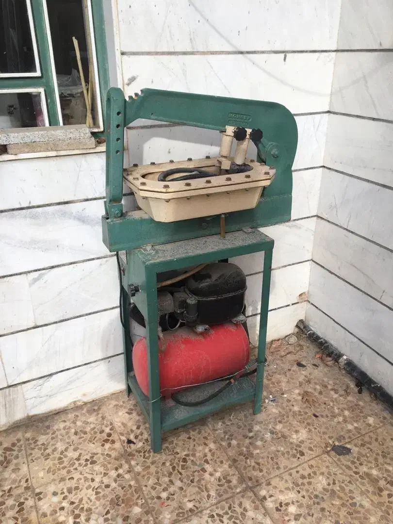 دستگاه پرس کفش با پمپ برقی و ۴طاقه یوف درجه ۱|ماشین‌آلات صنعتی|کوهدشت, |دیوار