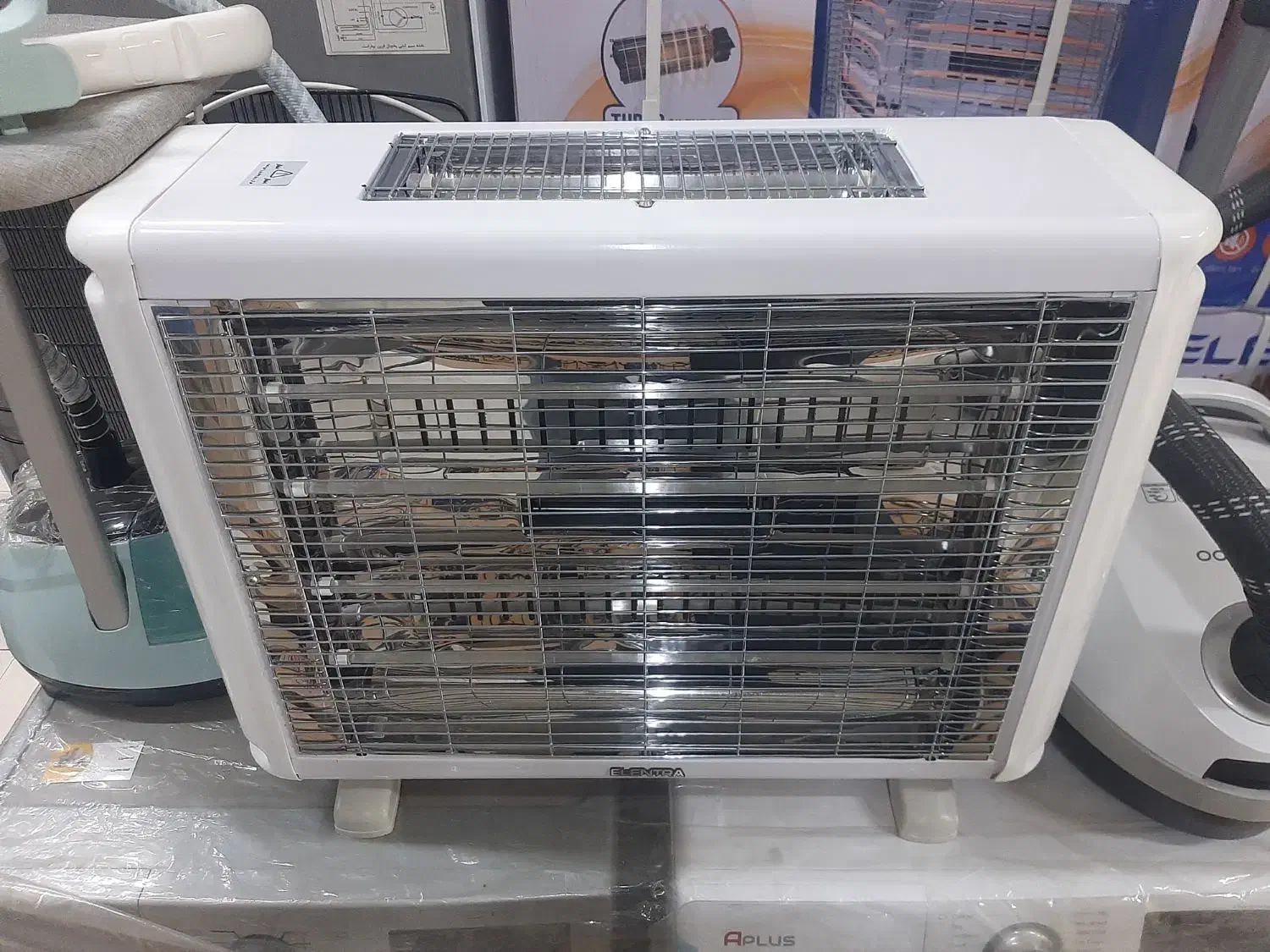 بخاری برقی فن دار ۶ المنته النترا|بخاری، هیتر، شومینه|اسلام‌شهر, شهرک قائمیه|دیوار