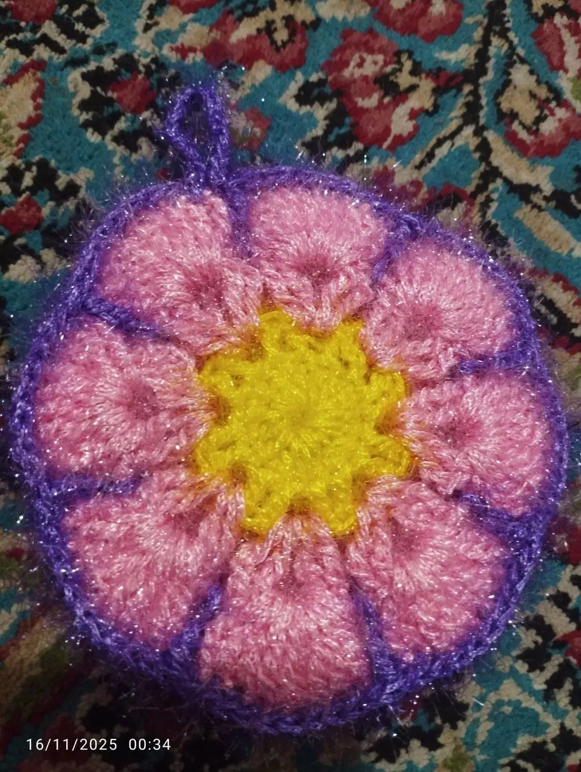 انواع قلاب بافی|صنایع دستی و سایر لوازم تزئینی|گلباف, |دیوار