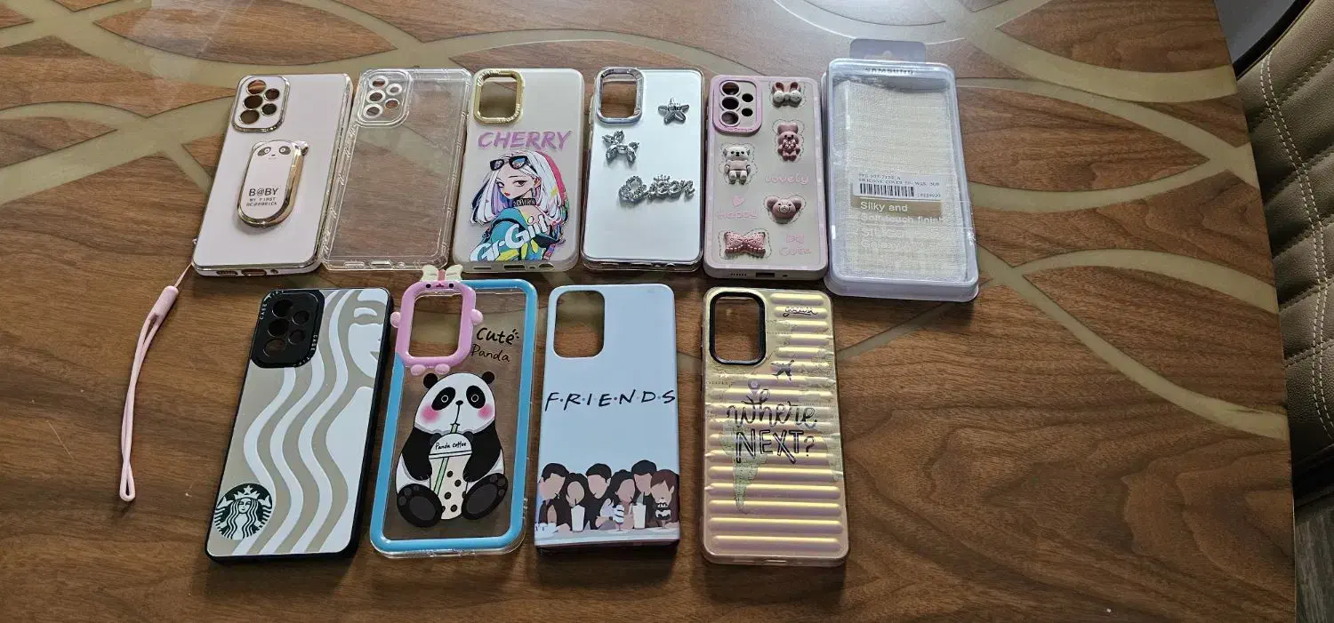 قاب و گلس نو گوشی سامسونگ A73|لوازم جانبی موبایل و تبلت|ساری, |دیوار