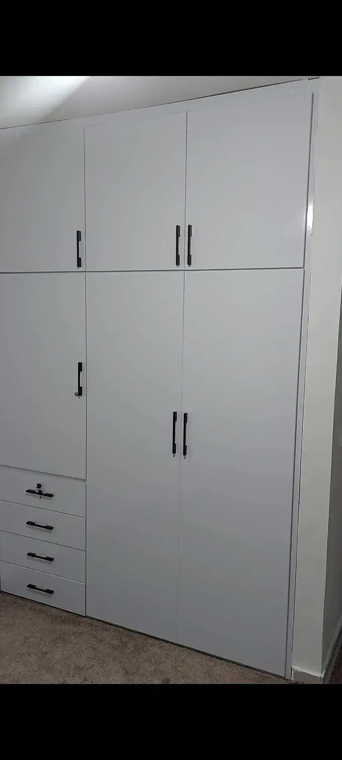 کمد دیواری متری۴ت بهترین نوع ام دی اف کابینت نصاب|خدمات پیشه و مهارت|تالش, تالش|دیوار