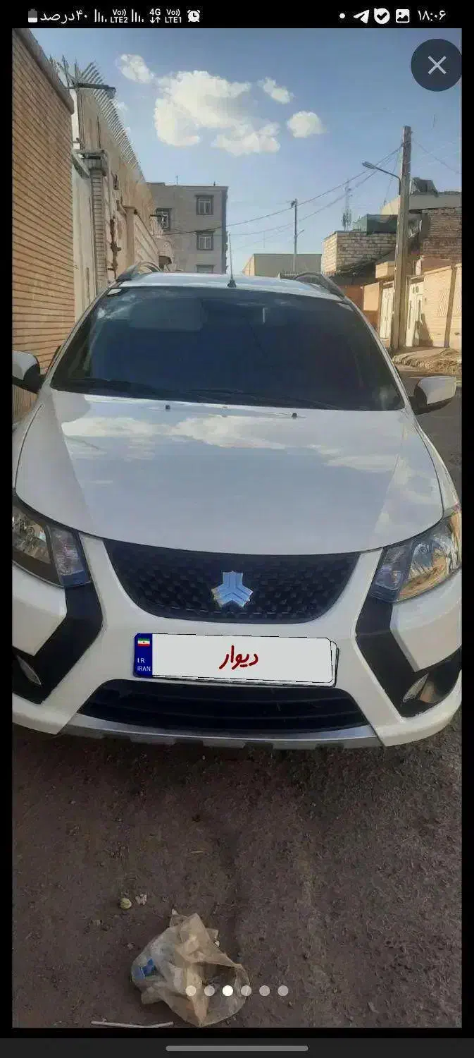 ماشین کاملا سالمه بدون رنگ|خودرو سواری و وانت|زاهدان, |دیوار