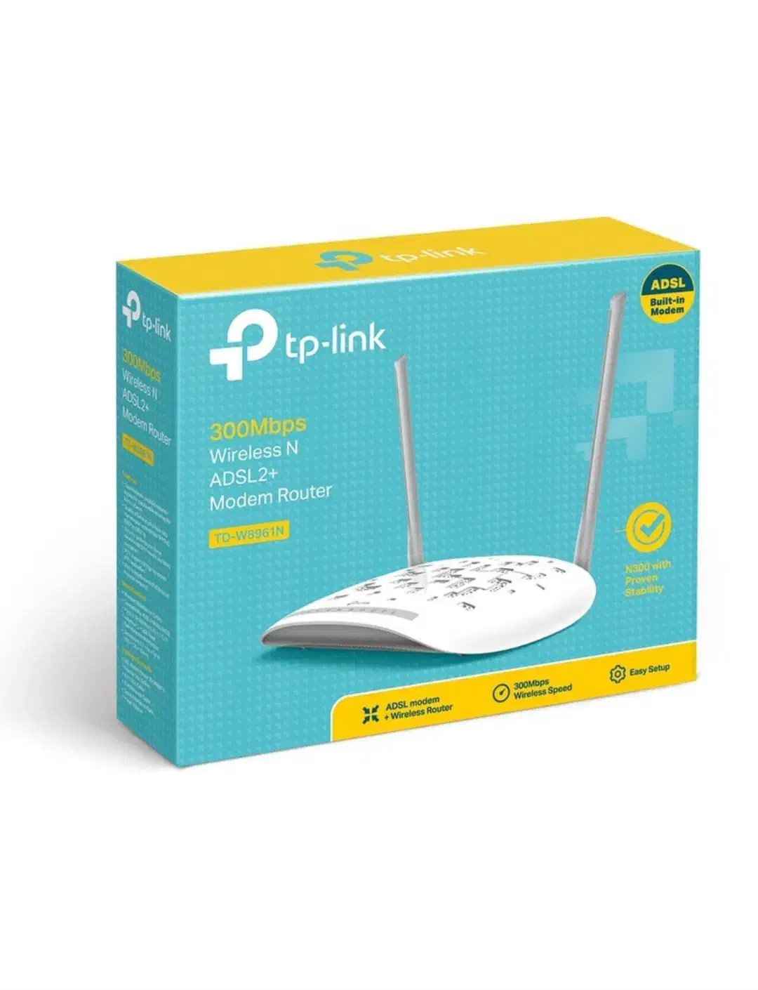 مودم  tp-link ADSL  دو آنتن|مودم و تجهیزات شبکه|مشهد, ارمغان|دیوار