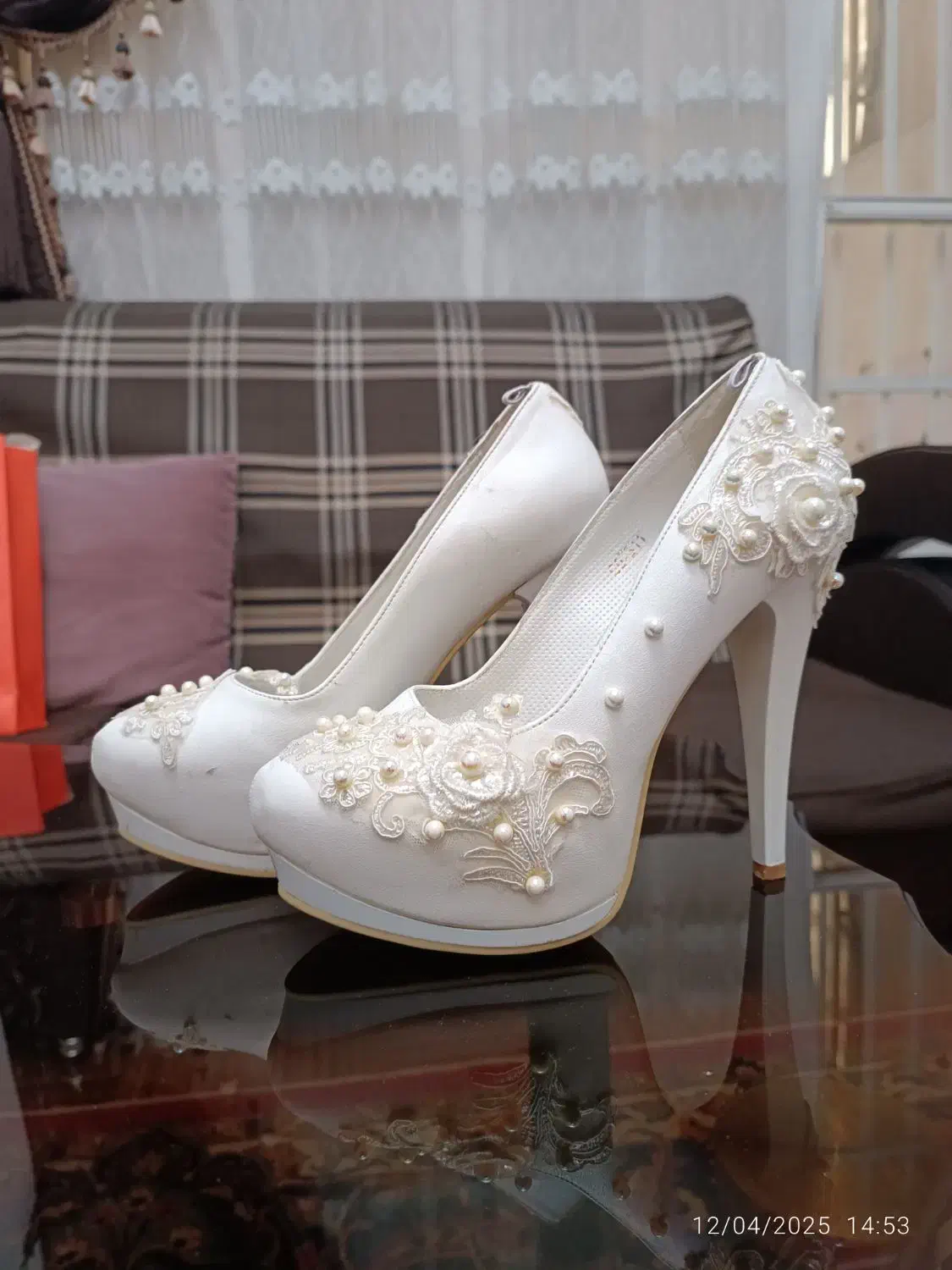 کفش عروس|کیف، کفش، کمربند|تهران, باغ خزانه|دیوار