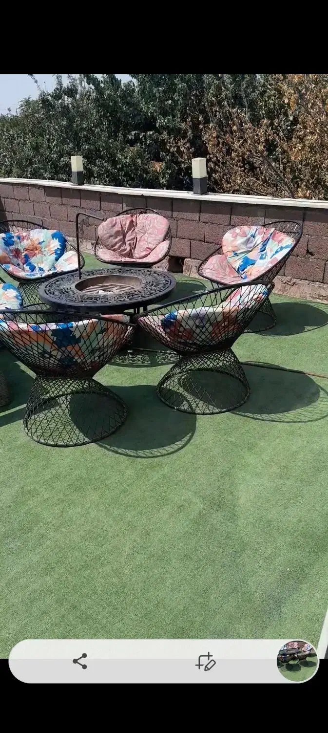 میز آتشکده|صندلی و نیمکت|شهریار, ابراهیم‌آباد|دیوار