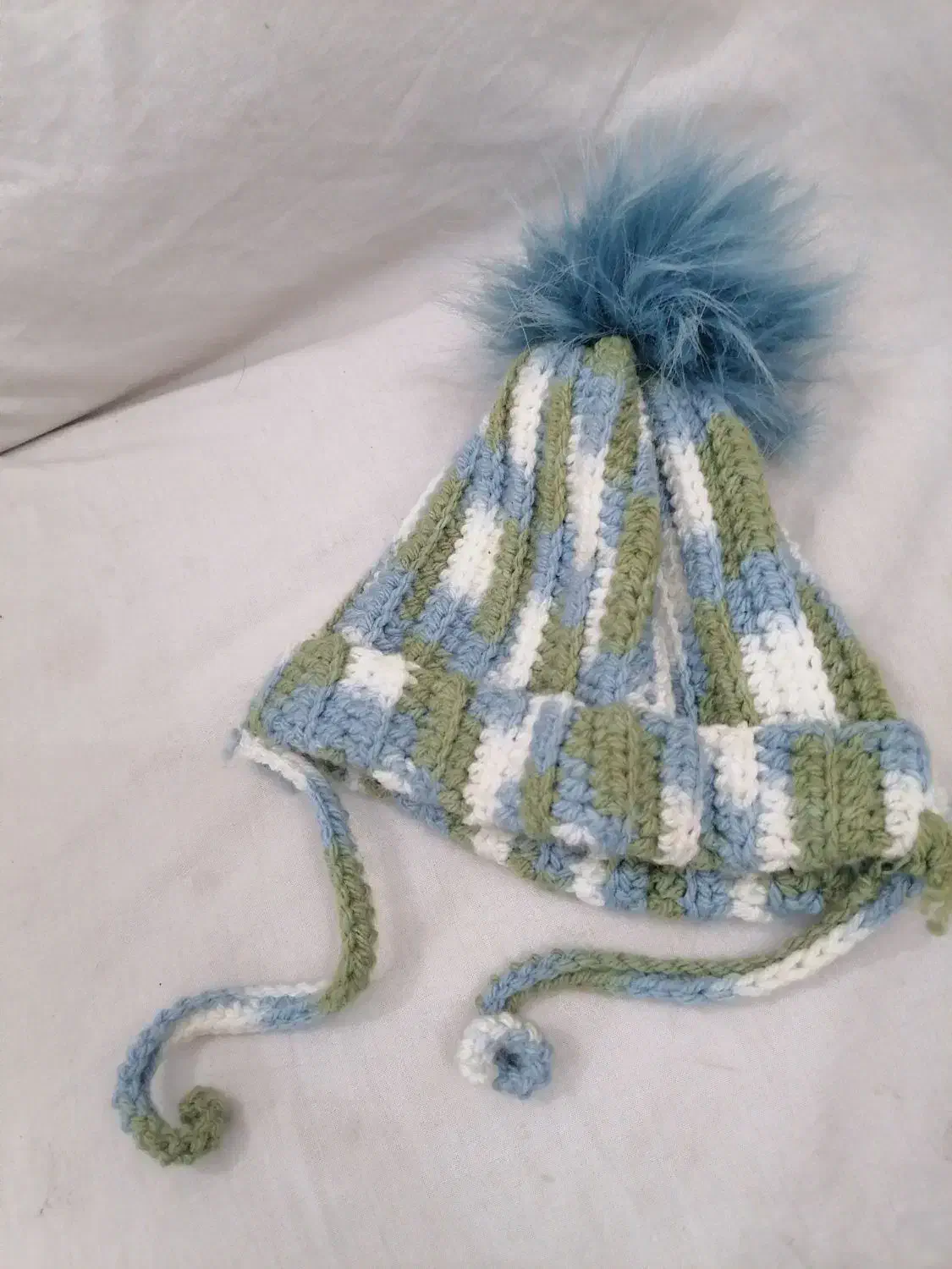 کلاه دست باف نوزادی|کفش و لباس بچه|یزد, |دیوار