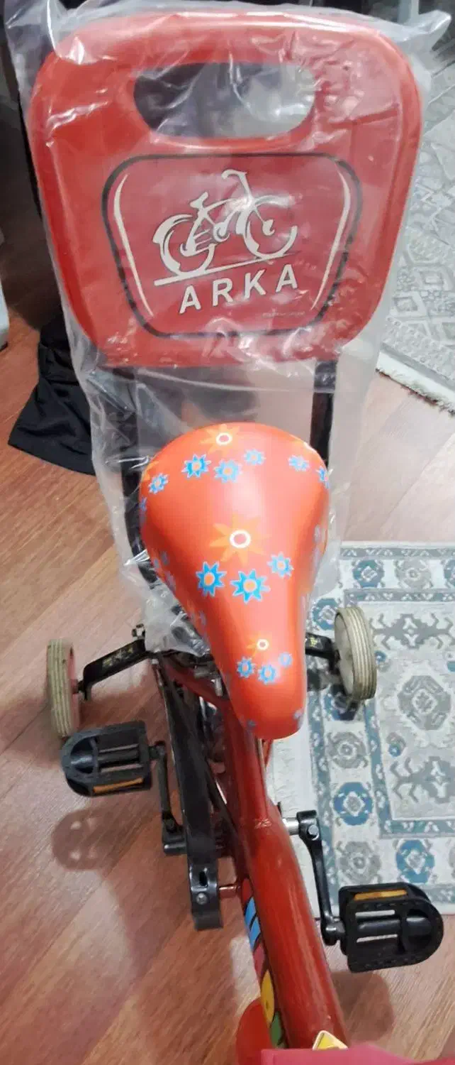 دوچرخه بچگانه سایز ۱۲ قرمز|دوچرخه، اسکیت، اسکوتر|پرند, فاز ۵|دیوار