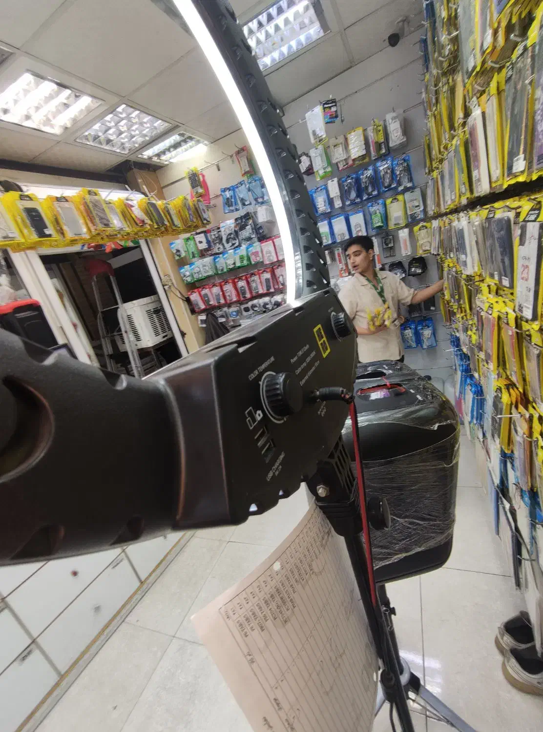 فروش ویژه رینگ لایت|دوربین عکاسی و فیلمبرداری|قم, عربستان|دیوار