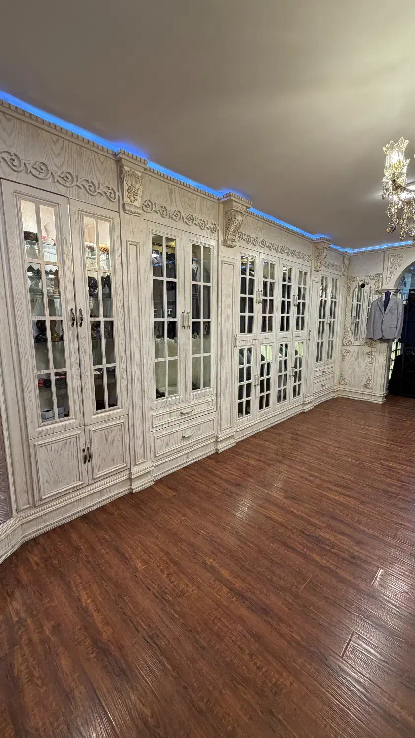 کمد لباس روکش چوب|جاکفشی، کمد، دراور|مشهد, سجاد شهر|دیوار