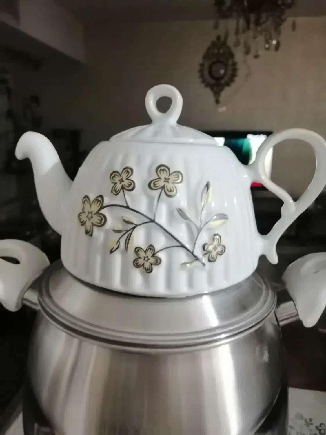 کتری قوری ماکسون کاملانو|قوری، کتری، قهوه‌ساز دستی|پرند, فاز ۵|دیوار