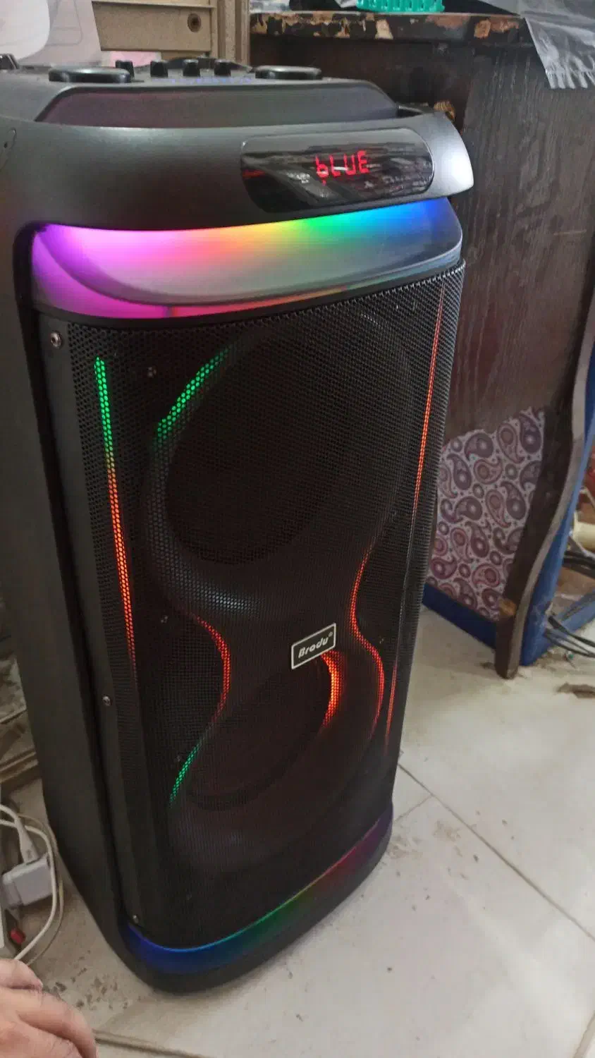 اسپیکر نو نو با صدای خفن بهمراه دو میکروفون|سیستم صوتی خانگی|ایرانشهر, |دیوار