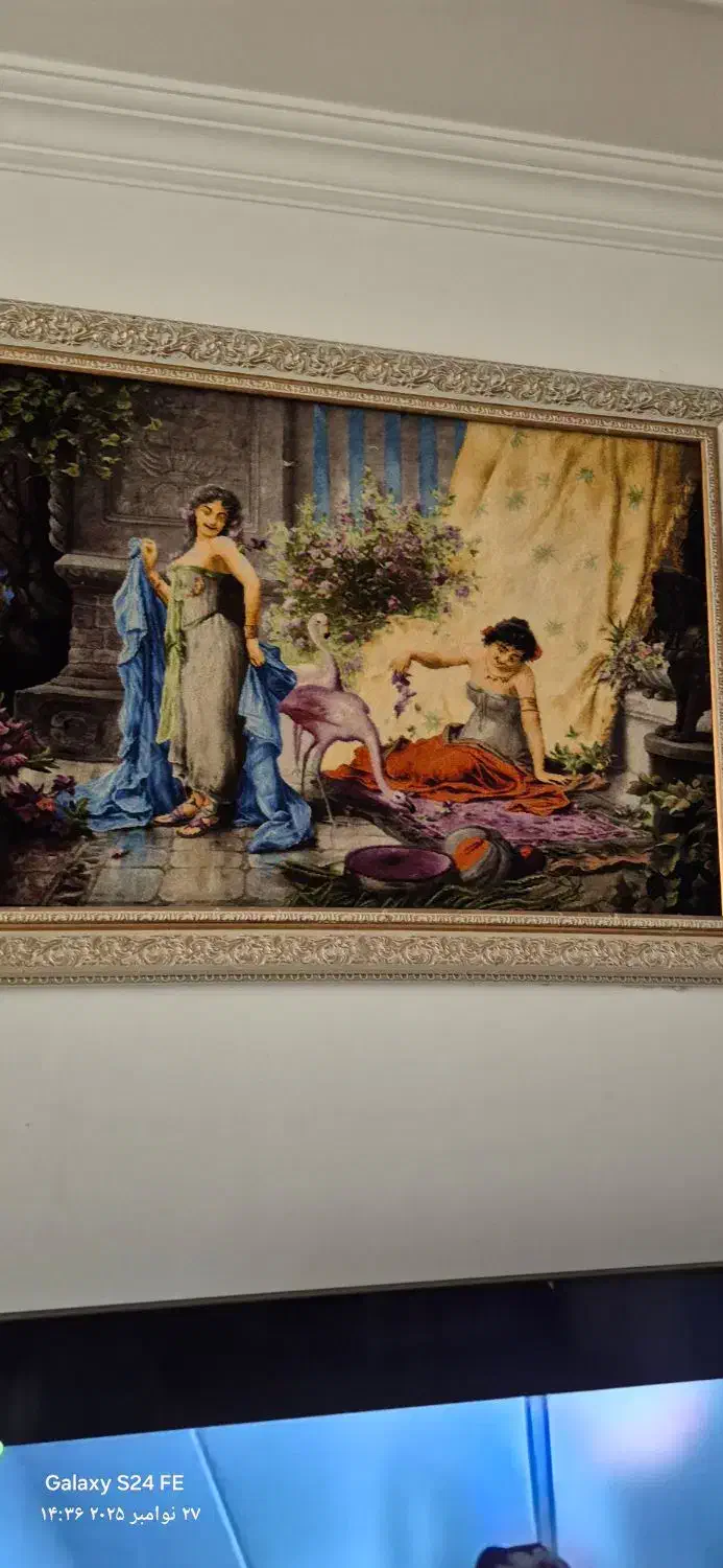 تابلو فرش فلامینگو|تابلو فرش|اراک, |دیوار