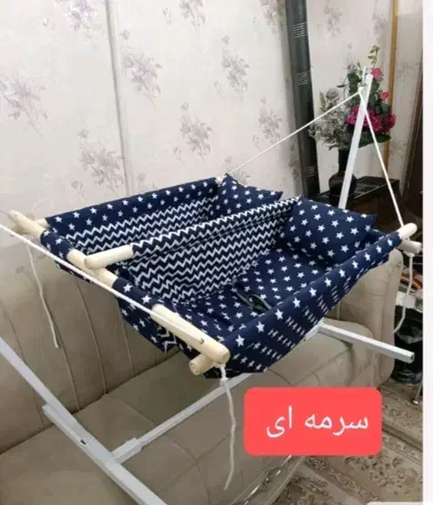 گهواره دوقلو|تخت و صندلی بچه|چغادک, |دیوار