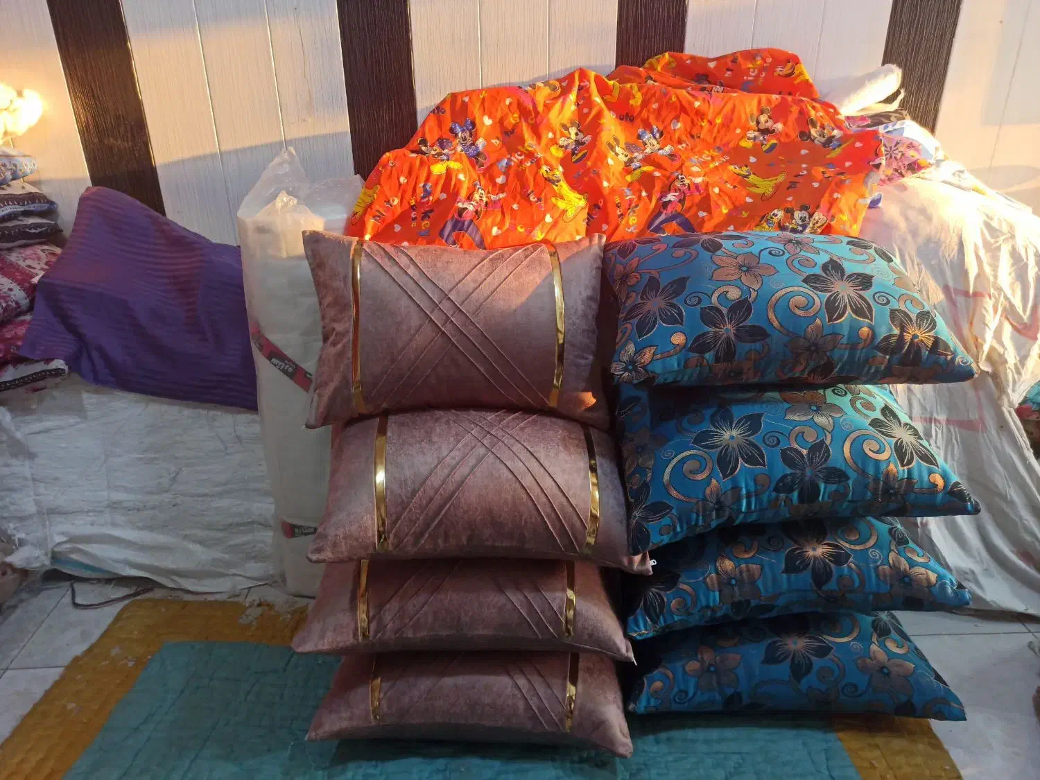 ندافی و لحافدوزی (ماهشهر،چمران)|رختخواب، بالش، پتو|چمران, |دیوار