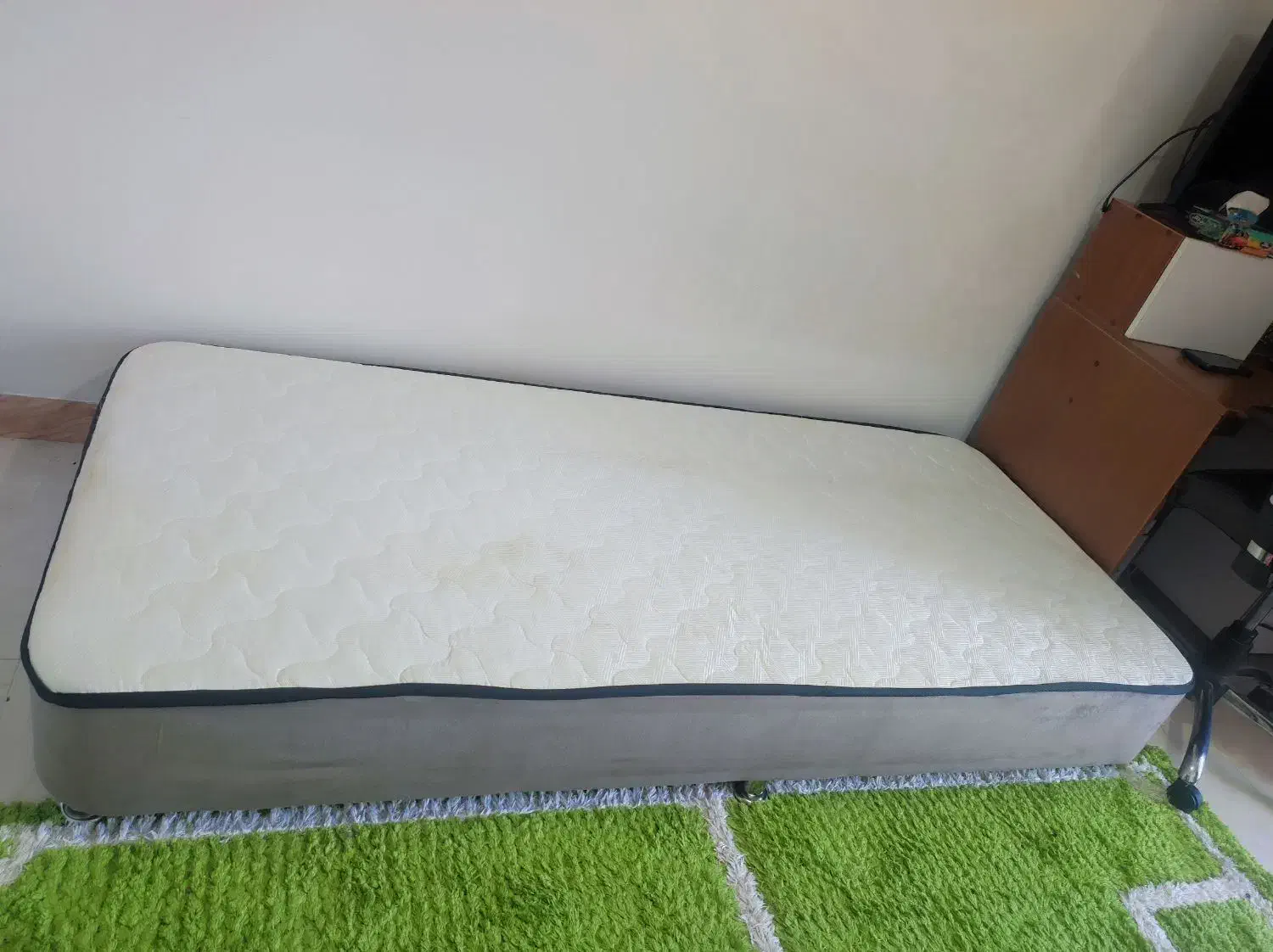 تخت باکس هتلی شرکتی  یکنفره|تخت و سرویس خواب|ماسال, |دیوار