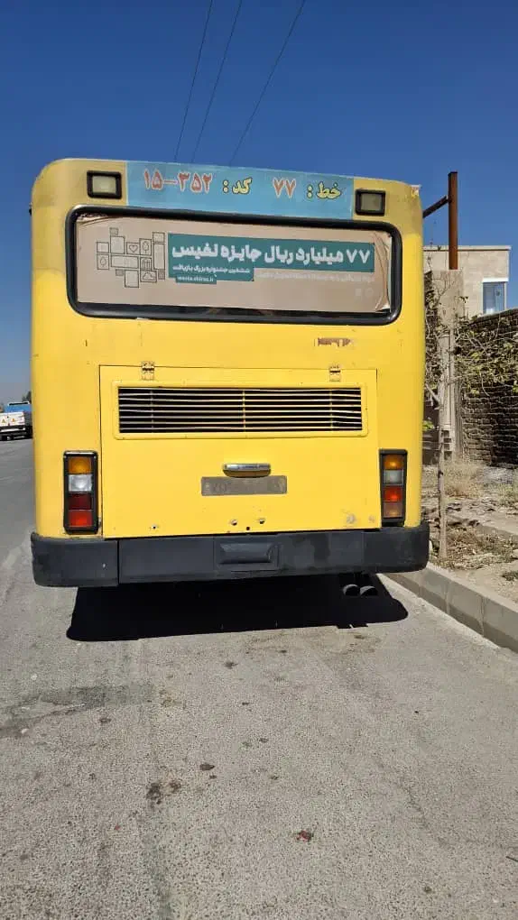 فروش اتوبوس سنددار ۴۵۷ کولردار|خودرو سنگین|مرودشت, ثبت احوال|دیوار