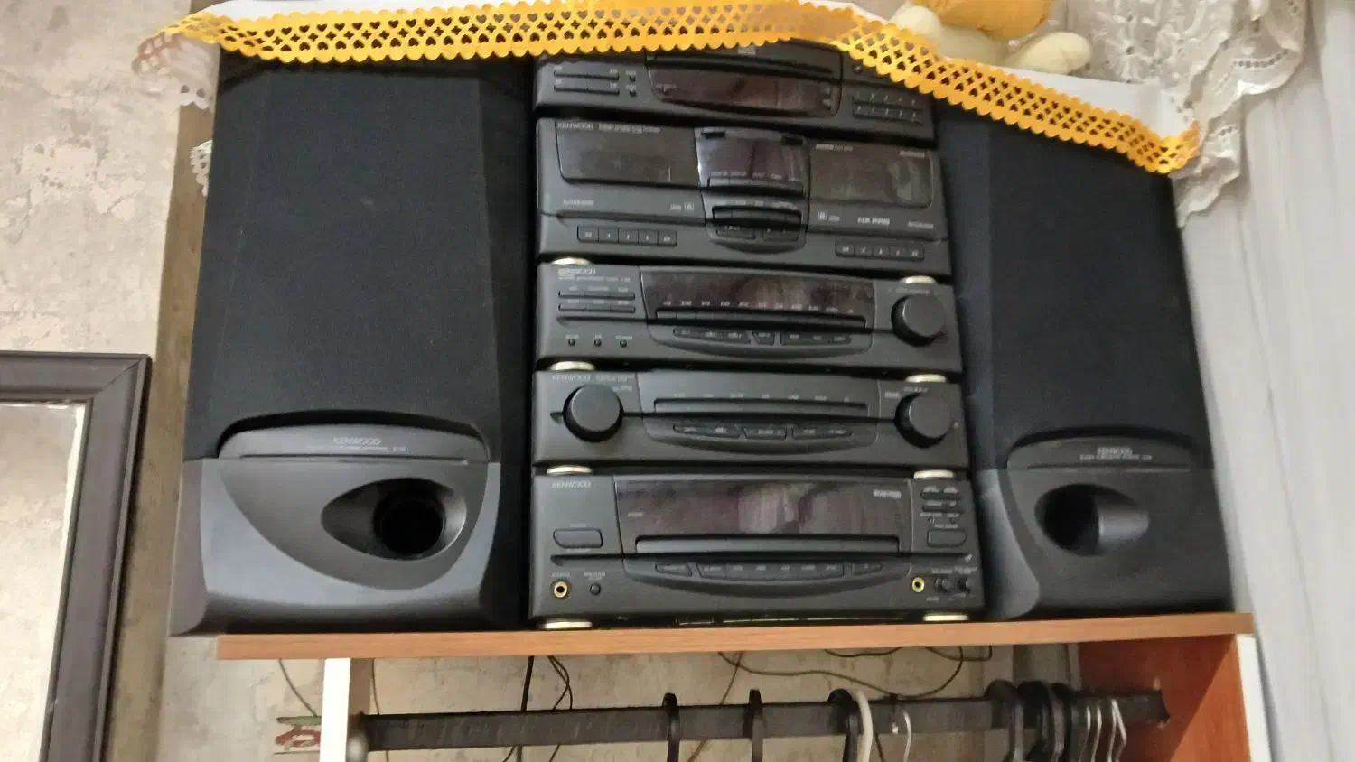 ضبط عتیقه کنوود|سیستم صوتی خانگی|شهرکرد, |دیوار