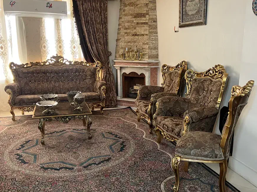 مبل سلطنتی ۹ نفره|مبلمان خانگی و میز عسلی|ساوه, |دیوار