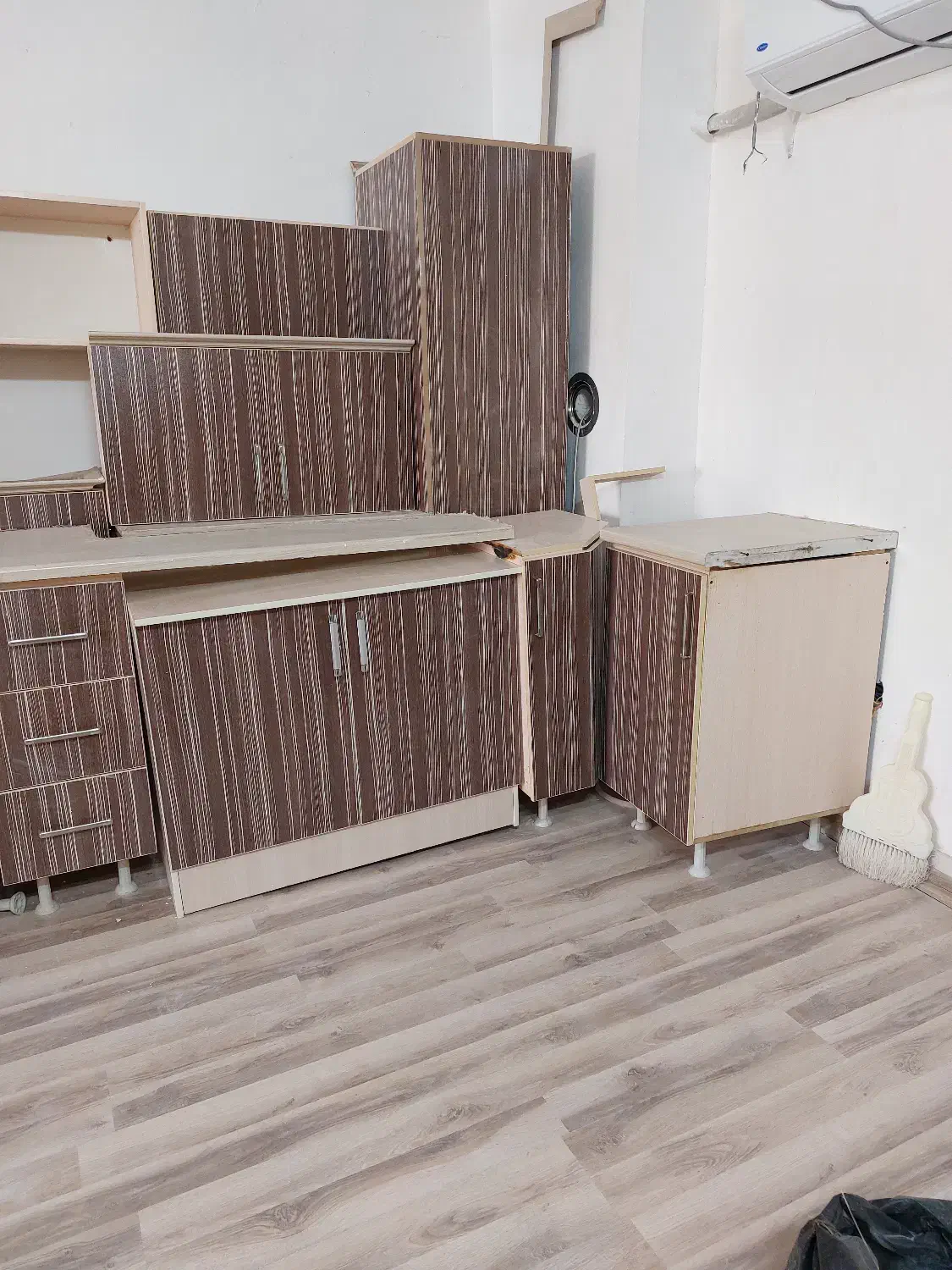 کابینت mdf کارکرده|مصالح و تجهیزات ساختمان|بیرجند, |دیوار