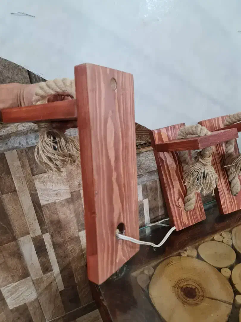 لوستر چوبی|لوستر و چراغ آویز|اهواز, نادری|دیوار