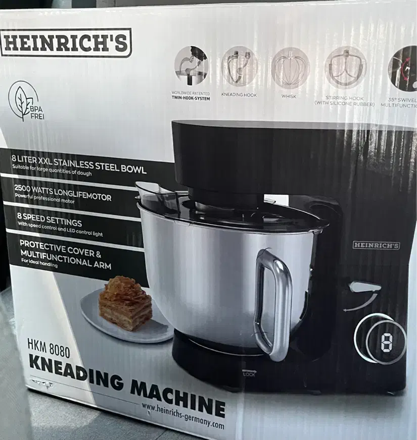 همزن حرفه ای هنریچ مدل hkm 8080|سایر لوازم برقی|شیراز, شهرک ایثار|دیوار