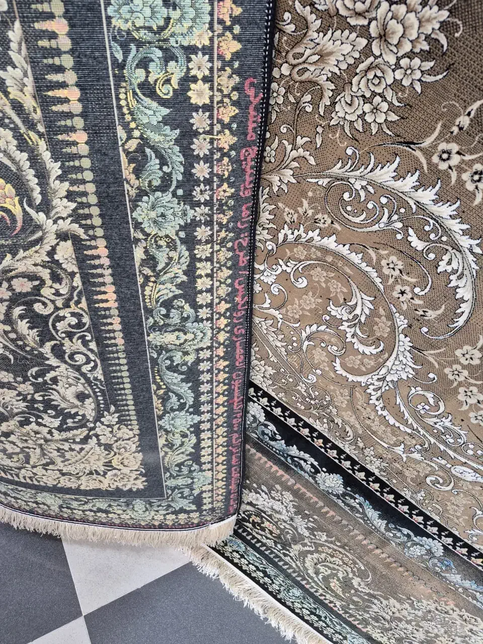 فرش تمام نخ کاشان ٪ ترند سال|فرش|دزفول, |دیوار