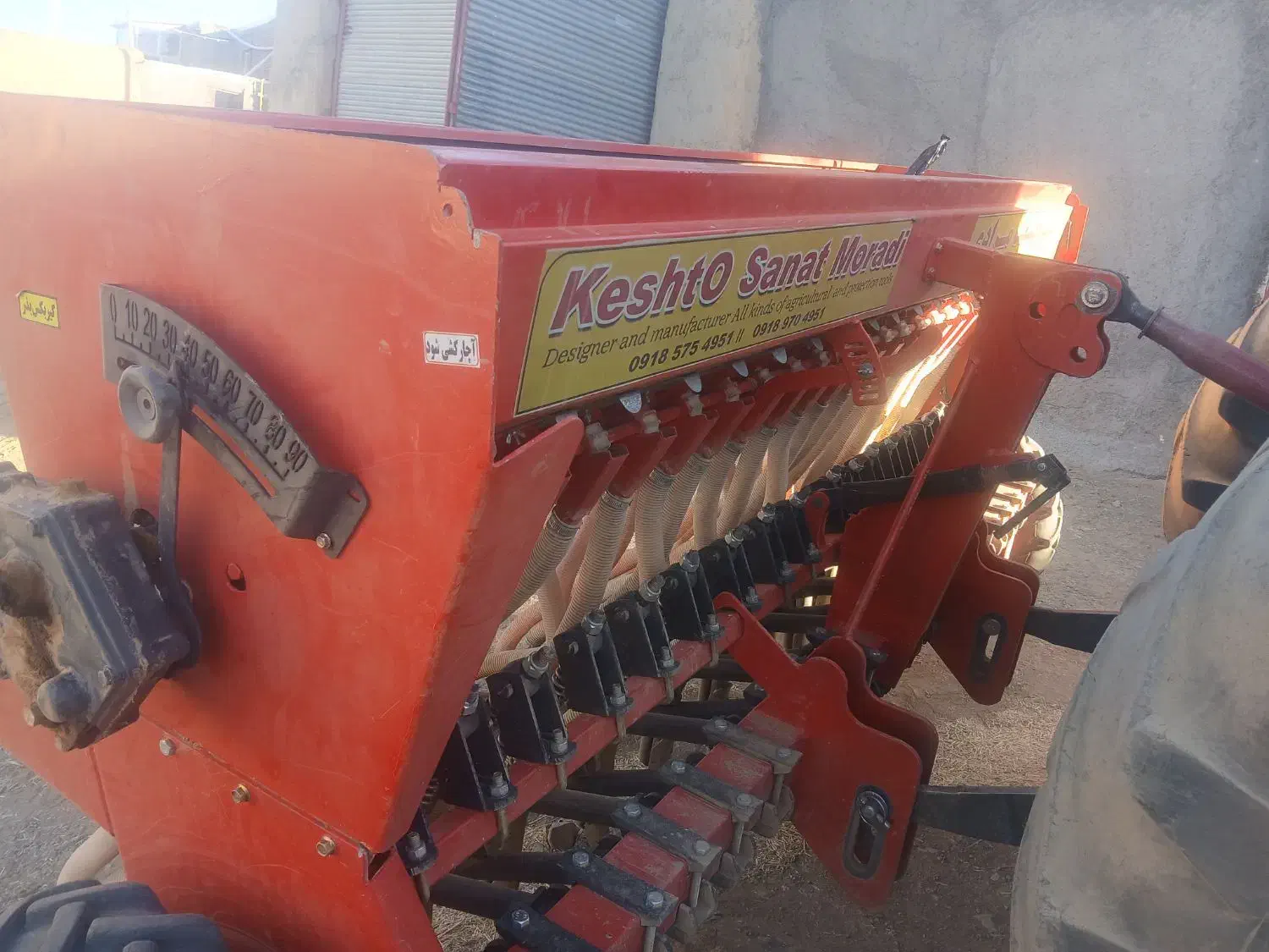 بذر کار ۱۹ ردیفه در حد صفر|ماشین‌آلات صنعتی|حسین آباد, |دیوار