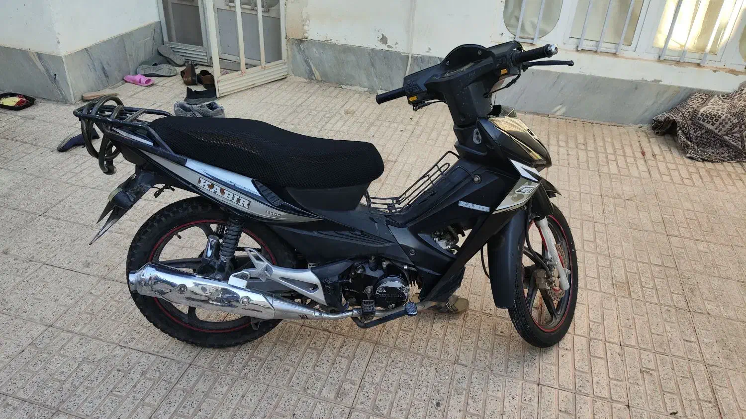موتور بیکلاچ ۱۲۵ کبیر مشکی|موتورسیکلت|کرمان, |دیوار
