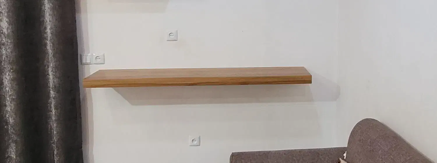 شلف چوبی|کتابخانه، شلف، قفسههای دیواری|آبادان, |دیوار