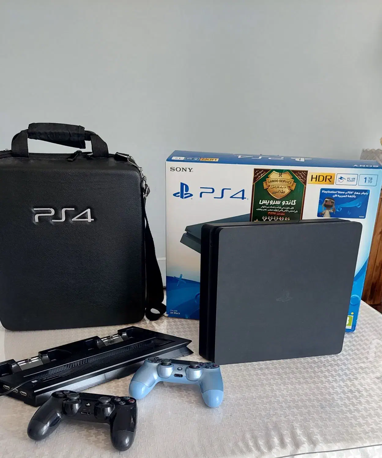 PS4 SLIM 1 TERABYTE|کنسول، بازی ویدئویی و آنلاین|تبریز, |دیوار