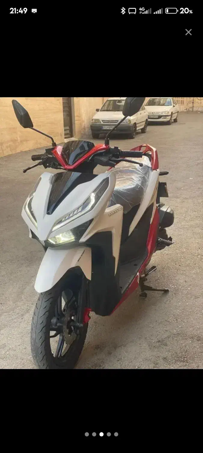 موتور گلکسی 150 برند نیروموتور|موتورسیکلت|مشهد, نرگس (شهرک غرب)|دیوار