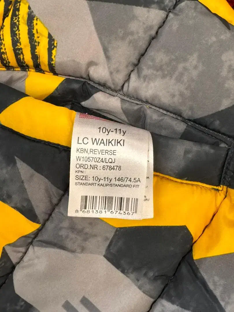 کاپشن دو رویه السی وایکیکی  ۹تا ۱۳ سال|کفش و لباس بچه|تبریز, |دیوار