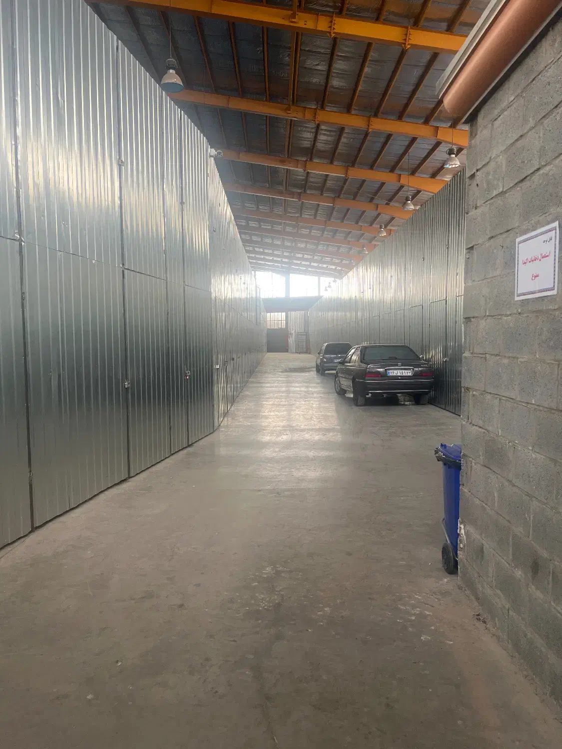 اجاره انبار کانتینری مسقف داخل سوله ( منزل)|اجارهٔ مغازه و غرفه|تهران, یافت آباد جنوبی|دیوار