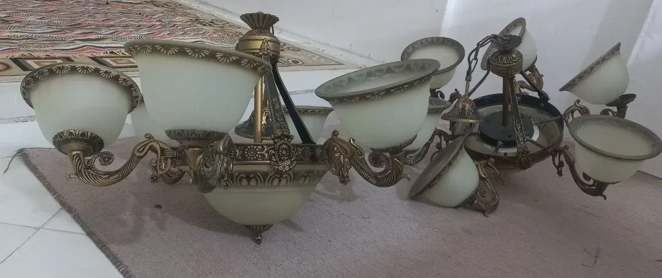 لوستر|لوستر و چراغ آویز|خرم‌آباد, |دیوار