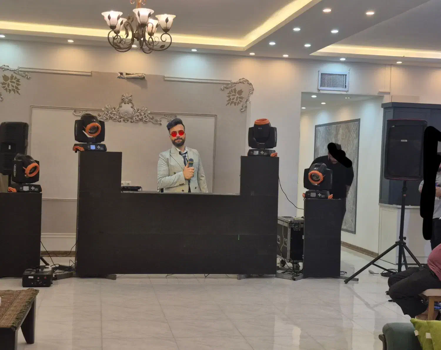 دی جی .Dj بادکنک آرایی گل آرایی تالارتولد|خدمات پذیرایی، مراسم|گلبهار, نوبهار|دیوار